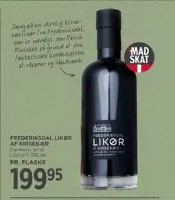 MENY FREDERIKSDAL LIKØR AF KIRSEBÆR tilbud