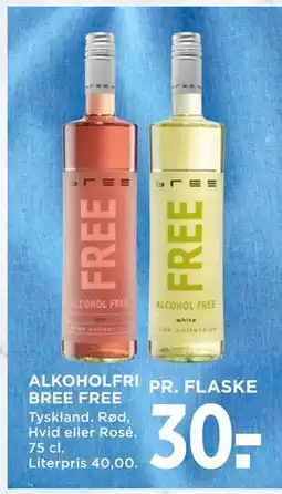 MENY ALKOHOLFRI BREE FREE tilbud