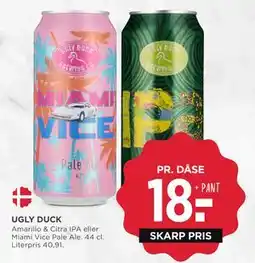 MENY UGLY DUCK tilbud