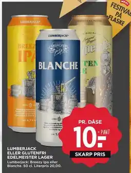 MENY LUMBERJACK ELLER GLUTENFRI EDELMEISTER LAGER tilbud