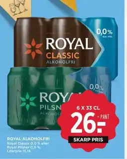 MENY ROYAL ALKOHOLFRI tilbud