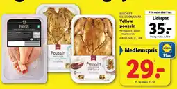 Lidl Yellow poussin tilbud