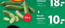 Lidl Snack-agurker tilbud