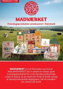 Lidl MADVÆRKET tilbud