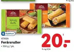 Lidl VITASIA Forårsruller tilbud