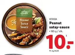 Lidl VITASIA Peanut satat-sauce tilbud
