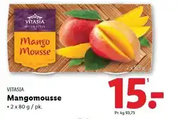 Lidl VITASIA Mangemousse tilbud