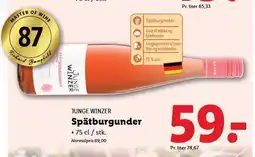 Lidl JUNGE Winzer Spätburgunder tilbud