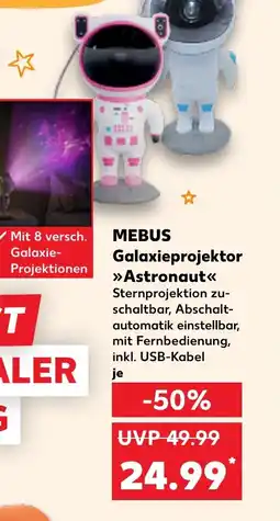 Kaufland MEBUS Galaxieprojektor astronaut tilbud