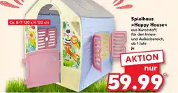 Kaufland Spielhaus happy house tilbud