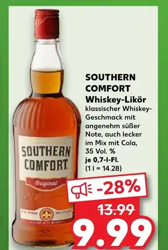 Kaufland DE SOUTHERN COMFORT Whiskey-likör tilbud