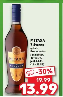 Kaufland METAXA 7 Sterne tilbud