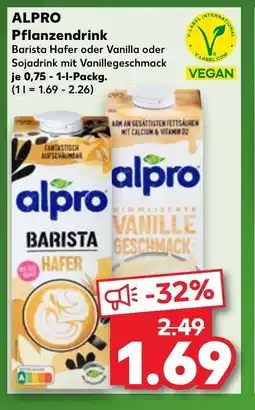 Kaufland ALPRO Pflanzendrink tilbud