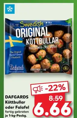 DAFGARDS Köttbullar oder falafel