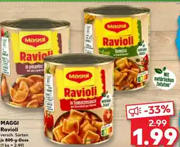 Kaufland MAGGI Ravioli tilbud