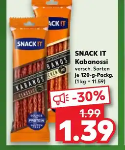 Kaufland SNACK IT Kabanossi tilbud