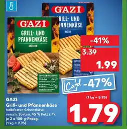 Kaufland GAZI Grill- und pfannenkäse tilbud