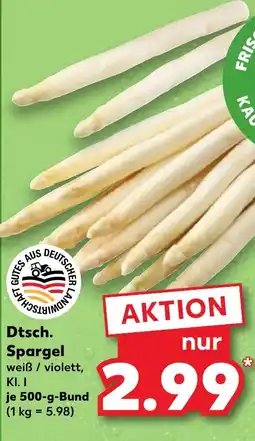 Kaufland Dtsch. spargel tilbud
