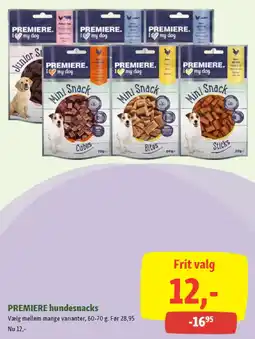Maxi Zoo PREMIERE Hundesnacks tilbud