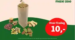 Maxi Zoo Hver fredag tilbud