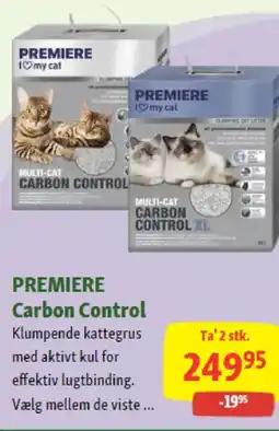 Maxi Zoo PREMIERE Carbon control tilbud