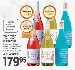 MENY VIDA VINA TENDIDA MOSCATO - 6 FLASKER tilbud