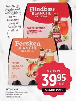 MENY SKOVLYST - 6 X 25 CL tilbud