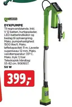 jem & fix DYKPUMPE tilbud