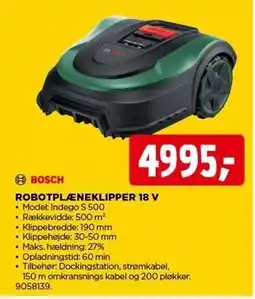 jem & fix ROBOTPLÆNEKLIPPER 18 V tilbud
