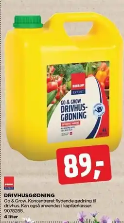 jem & fix DRIVHUSGØDNING tilbud