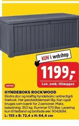 jem & fix HYNDEBOKS ROCKWOOD tilbud