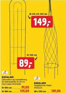 jem & fix ESPALIER tilbud