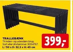 jem & fix TRALLEBÆNK tilbud
