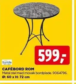 jem & fix CAFÉBORD ROM tilbud