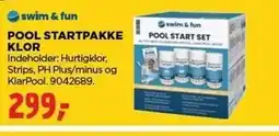 jem & fix POOL STARTPAKKE KLOR tilbud