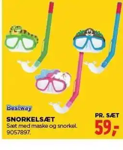 jem & fix BESTWAY SNORKELSÆT tilbud