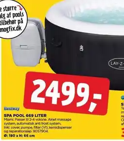 jem & fix SPA POOL 669 LITER tilbud