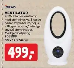 jem & fix VENTILATOR tilbud