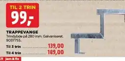 jem & fix TRAPPEVANGE tilbud