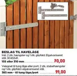 jem & fix BESLAG TIL HAVELÅGE tilbud
