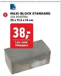 jem & fix MAXI-BLOCK STAMDARD tilbud