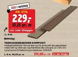 jem & fix TERRASSEBRÆDDER KOMPOSIT tilbud