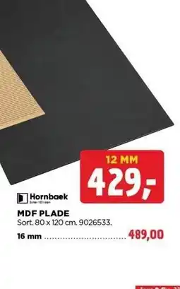 jem & fix MDF PLADE tilbud