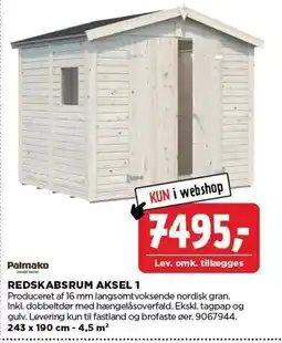 jem & fix REDSKABSRUM AKSEL 1 tilbud