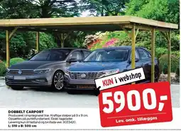 DOBBELT CARPORT