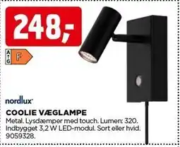 jem & fix COOLIE VÆGLAMPE tilbud