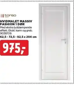 jem & fix HVIDMALET MASSIV FASHION 1 DØR tilbud
