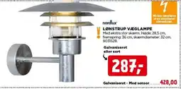 jem & fix LØNSTRUP VÆGLAMPE tilbud