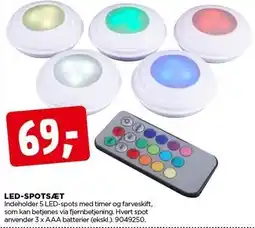 jem & fix LED-SPOTSÆT tilbud