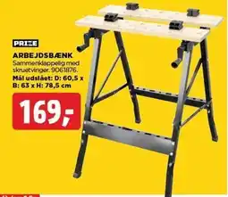 jem & fix ARBEJDSBÆNK tilbud